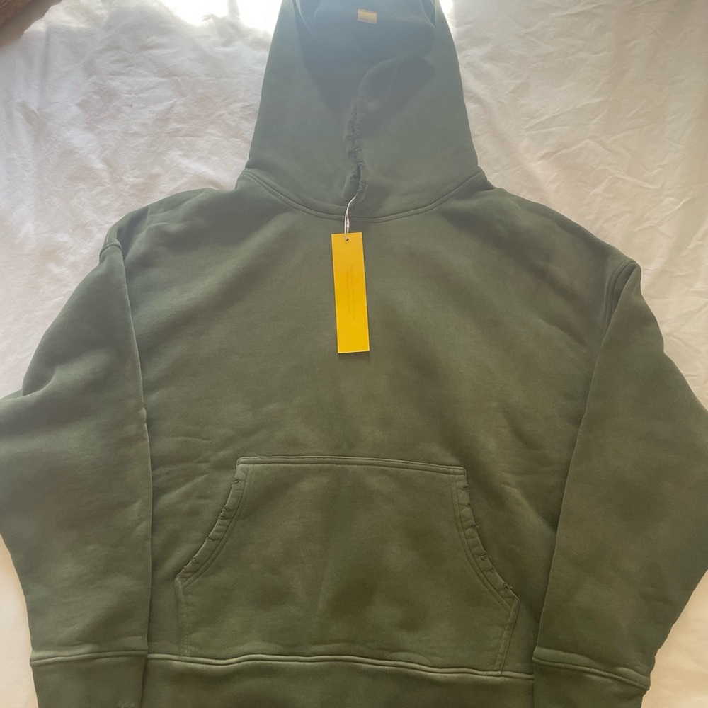Yellow Label Green Men's Hoodie NWT